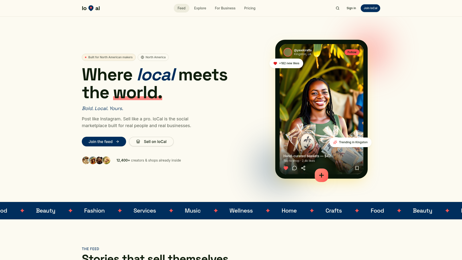 localShopper website preview